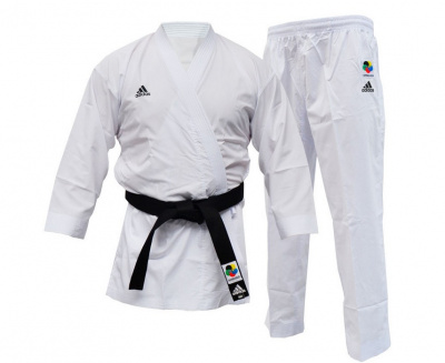 Кимоно для карате Adidas AdiLight WKF белое K191SK