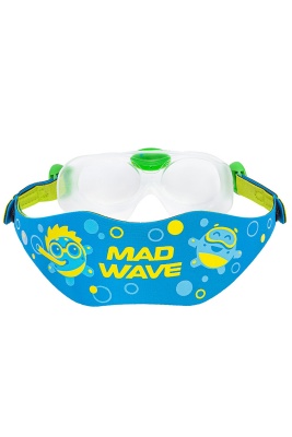 Очки для плавания детские Mad Wave Kids bubble mask M0464 01 0 10W