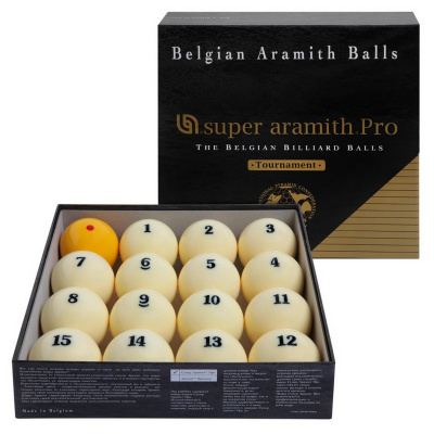 Шары Super d67мм Aramith Pro-Cup Tournament Standard Quality Pyramid 12810
