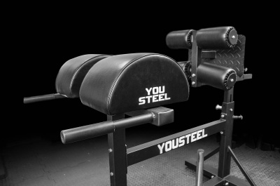 Гиперэкстензия YouSteel GHD-51L черная