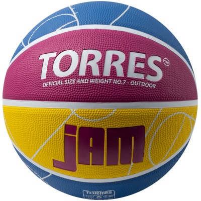 Мяч баскетбольный Torres Jam B023127 р.7