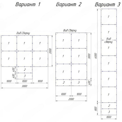 Сцена мобильная  3482