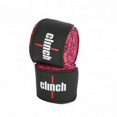 Бинты эластичные Clinch Boxing Crepe Bandage Tech Fix C140 розовый длина 3.5 м
