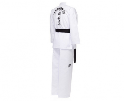 Добок для тхэквондо с поясом Adidas подростковый ITF Student Dobok белый adiTITF01