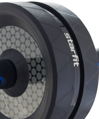 Ролик для пресса широкий Star Fit RL-106 черный\темно-синий