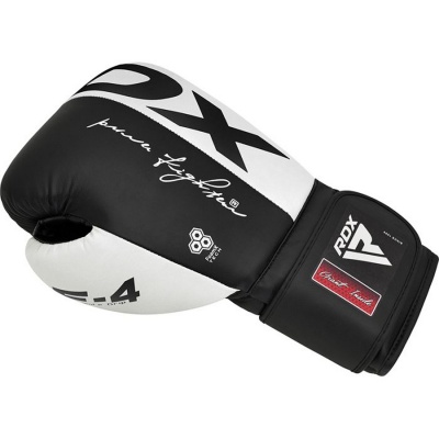 Перчатки тренировочные RDX BGR-F4B-16OZ черный\белый