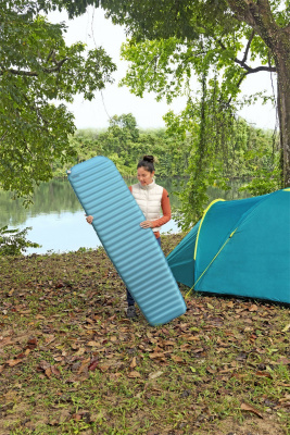Самонадувающийся спальный коврик каремат 183x51x5,1см Bestway TerrainPro 69621