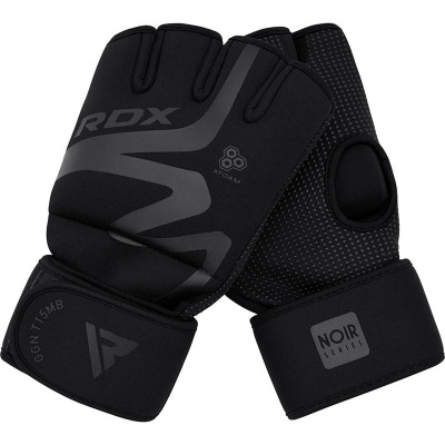 Перчатки тренировочные RDX Grappling Neoprene T15 M GGN-T15MB черный матовый