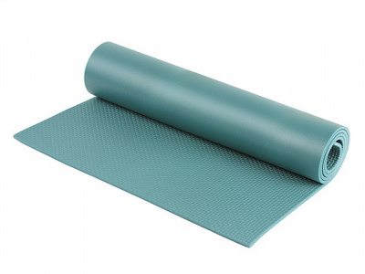 Коврик для спорта 140x50x0,5см Fitness, зеленый