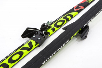 Лыжи Комплект 75 мм STC STEP Innovation black/red/green