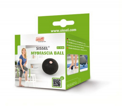 Массажный мячик d8см SISSEL Myofascia Ball 162.090 черный